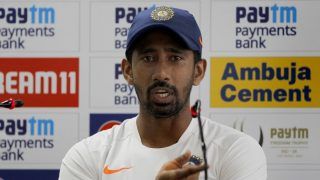 Normal Fracture, Shouldn't Take More Than Five Weeks to Recover: Wriddhiman Saha on Finger Injury